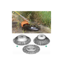 Metal brush for grass trimmer